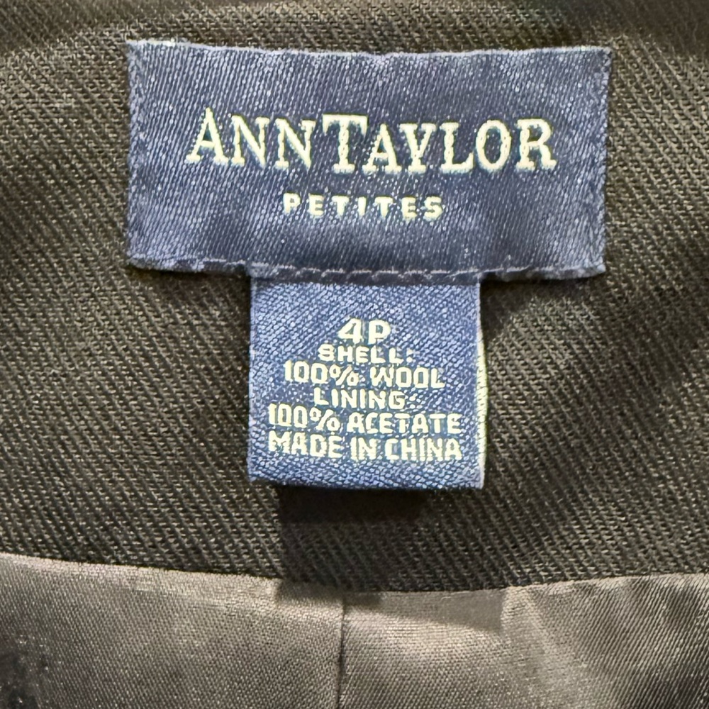 Ann Taylor Petites Black Dress and Jacket with Beaded Trim - Picture 13 of 14